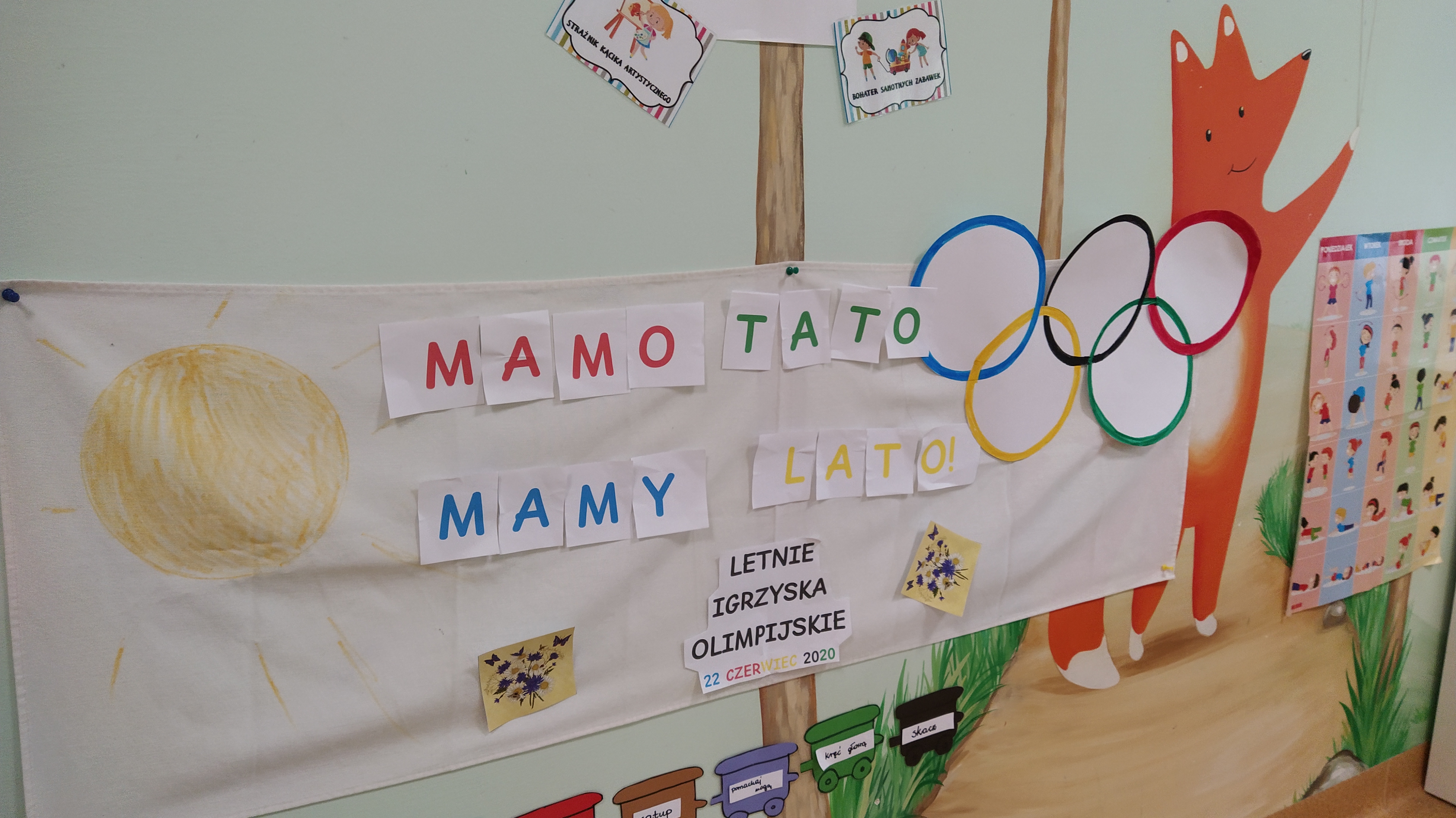 Mamo, Tato mamy LATO...przywitanie lata na sportowo, czyli Letnie Igrzyska Olimpijskie