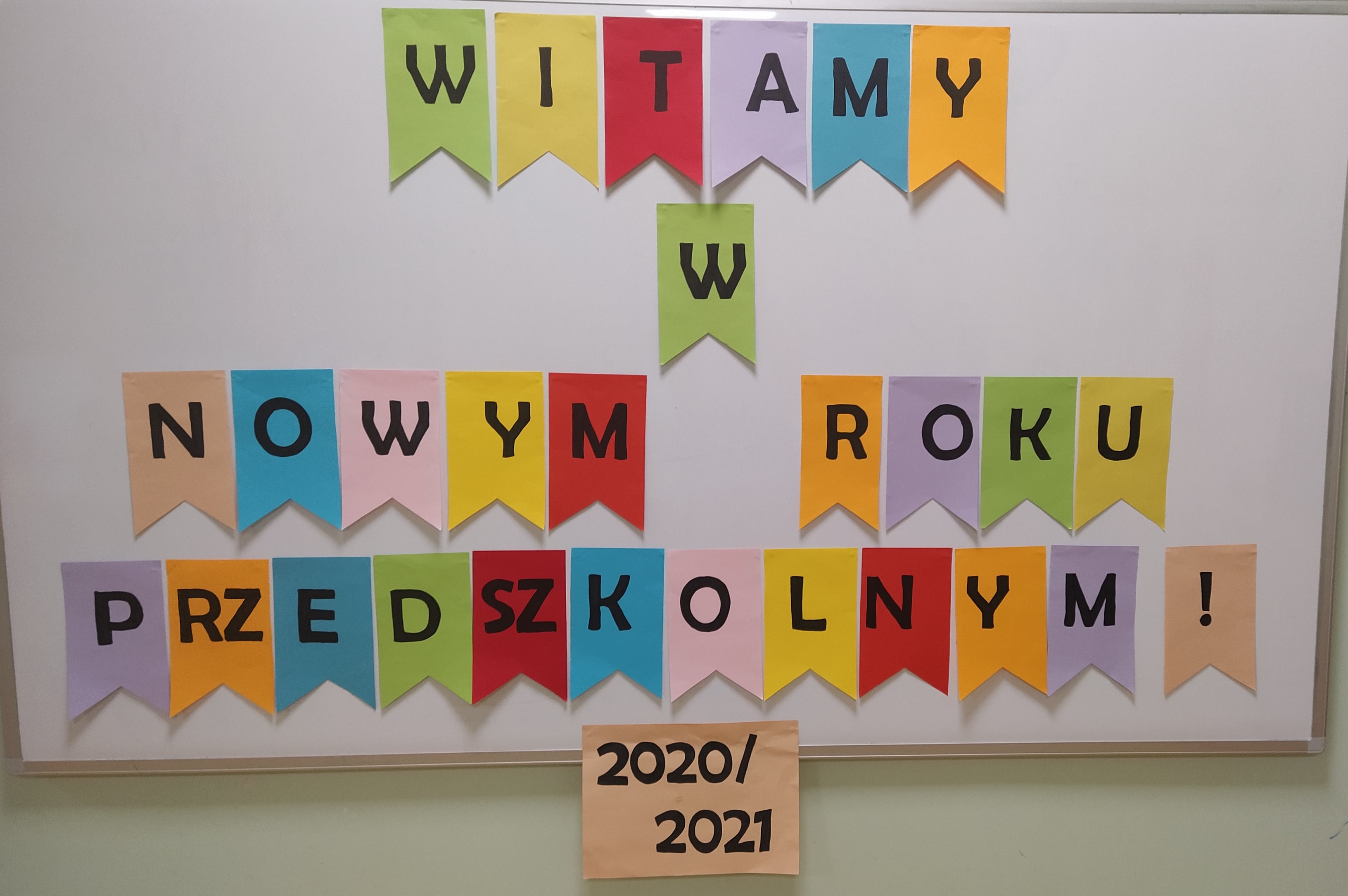 Witamy w nowym roku przedszkolnym :-)