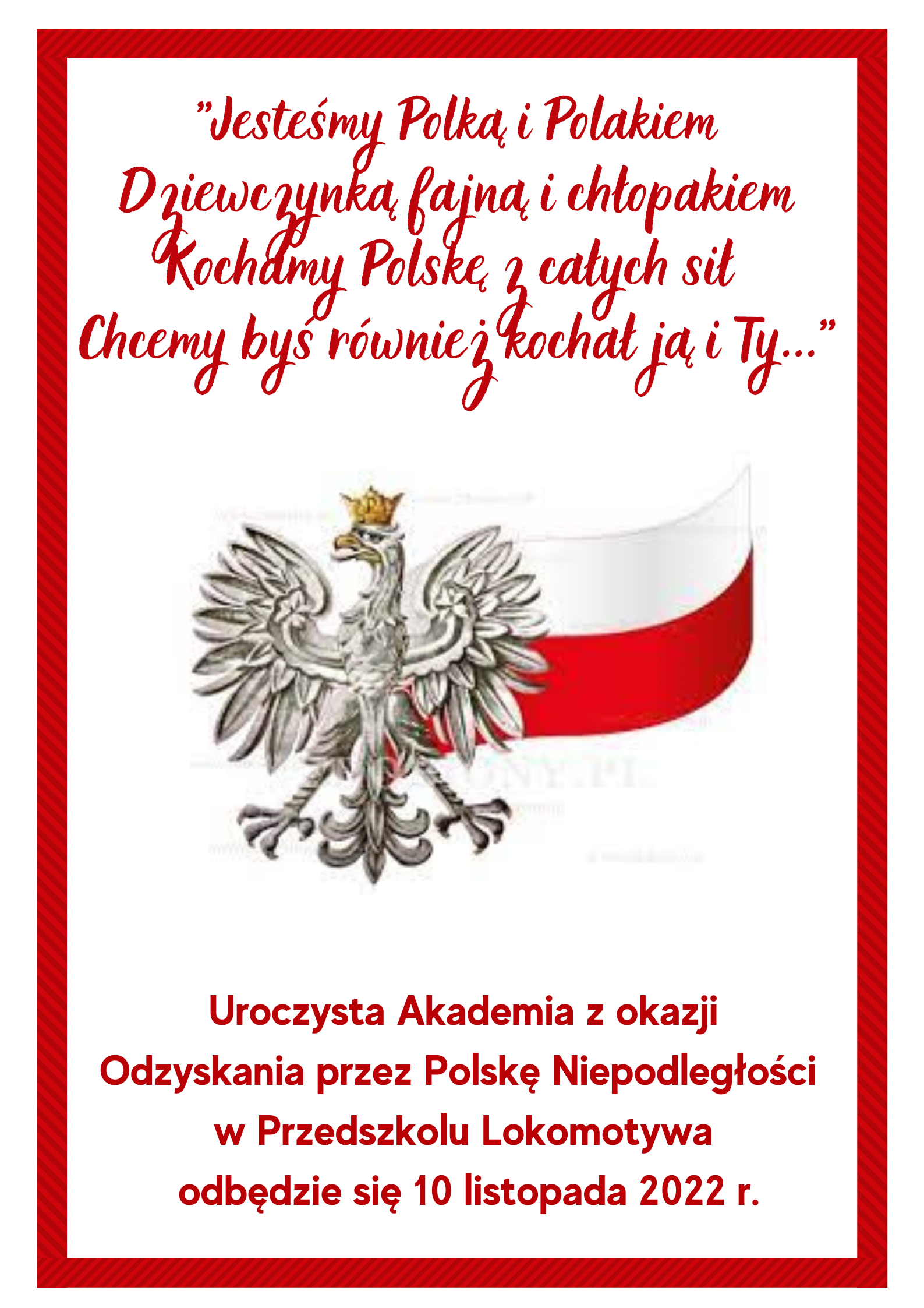 Uroczysta Akademia z okazji Odzyskania przez Polskę Niepodległości