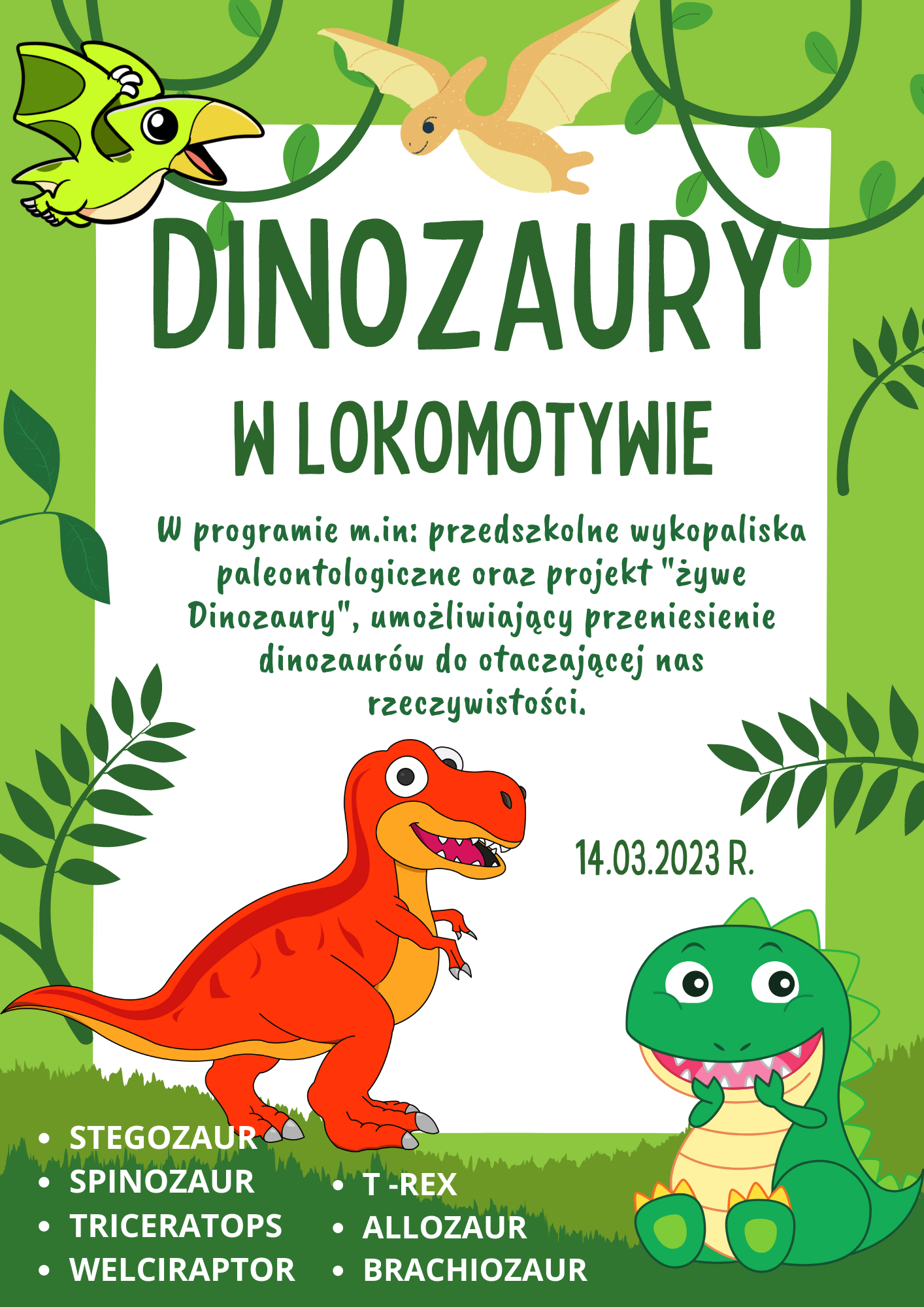 Dinozaury w naszym Przedszkolu