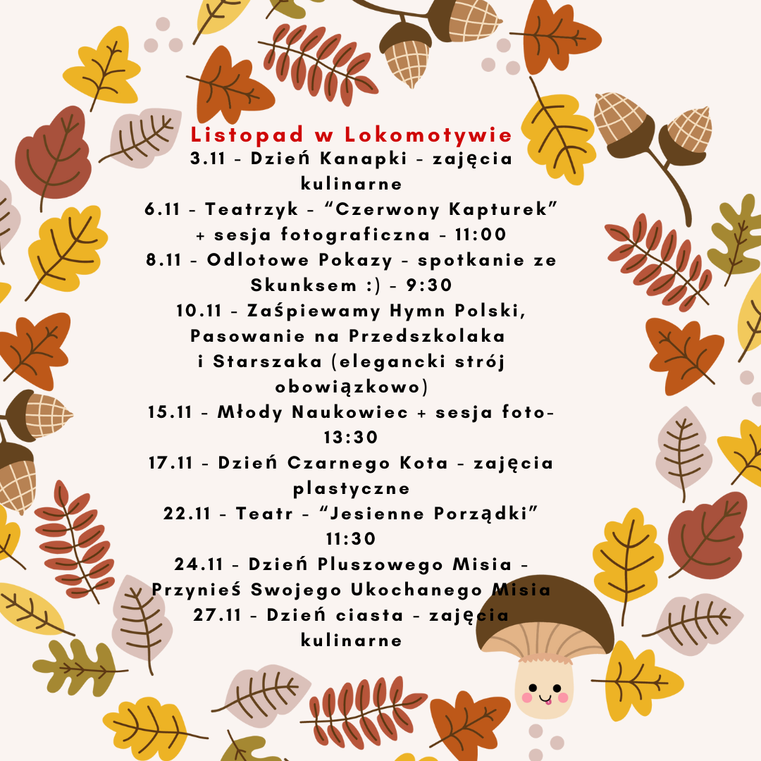 Listopad w Lokomotywie