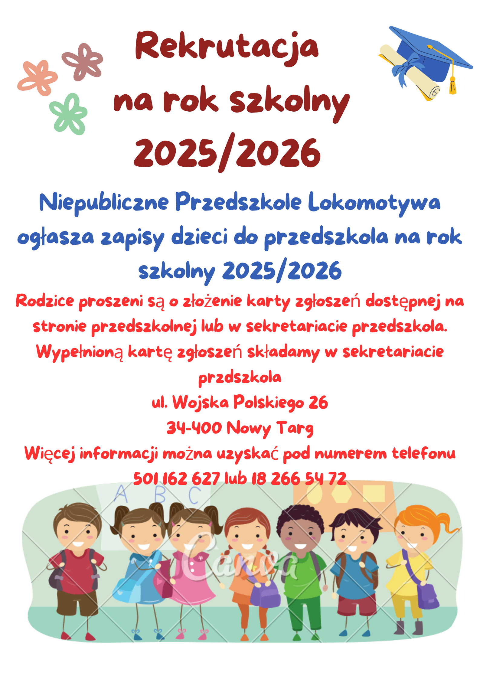 Rekrutacja na rok szkolny 2025/2026
