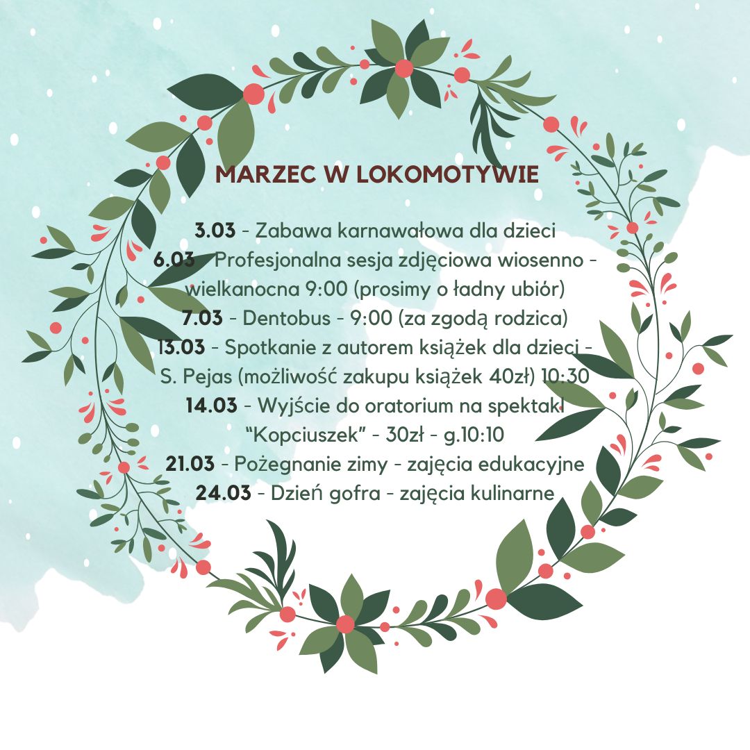 Marzec u nas:)