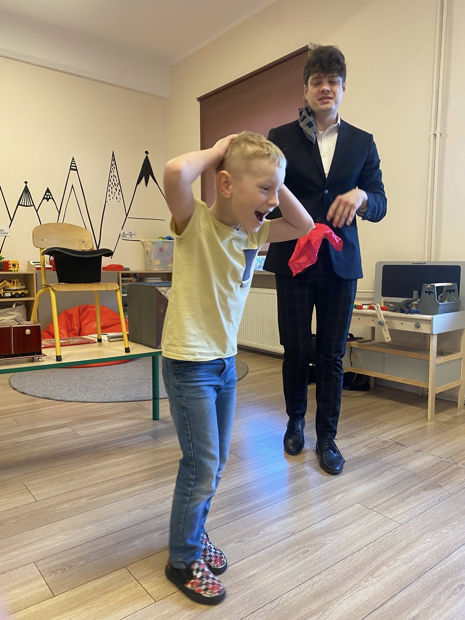 Magiczny pokaz iluzji